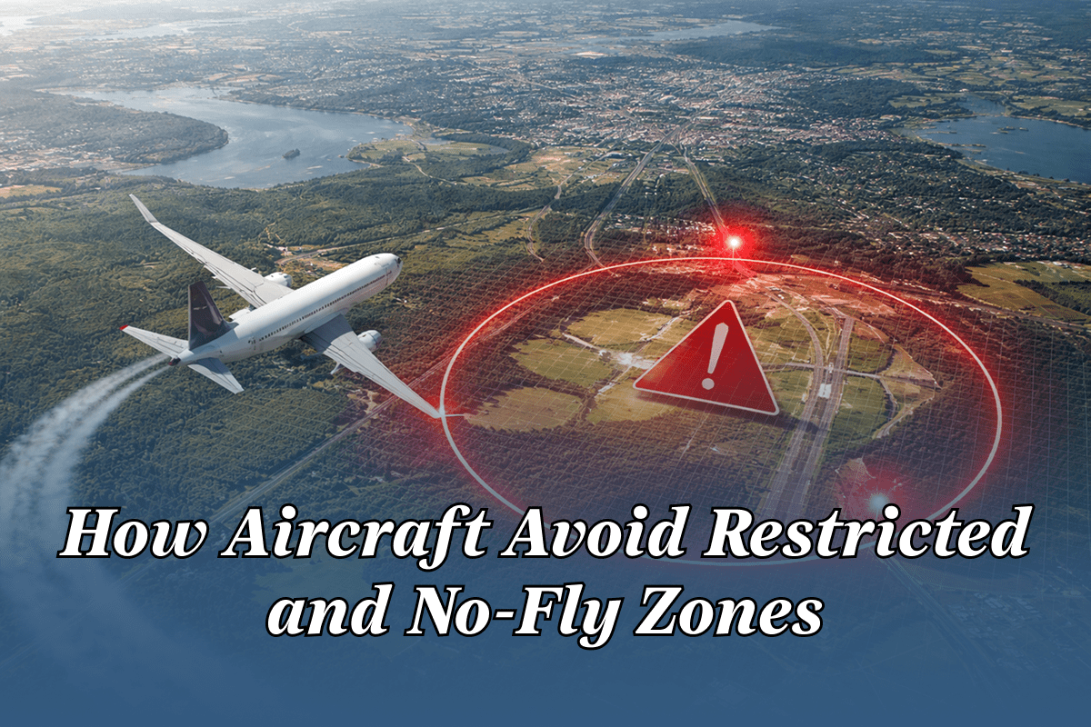 How Aircraft Avoid Restricted and No-Fly Zones