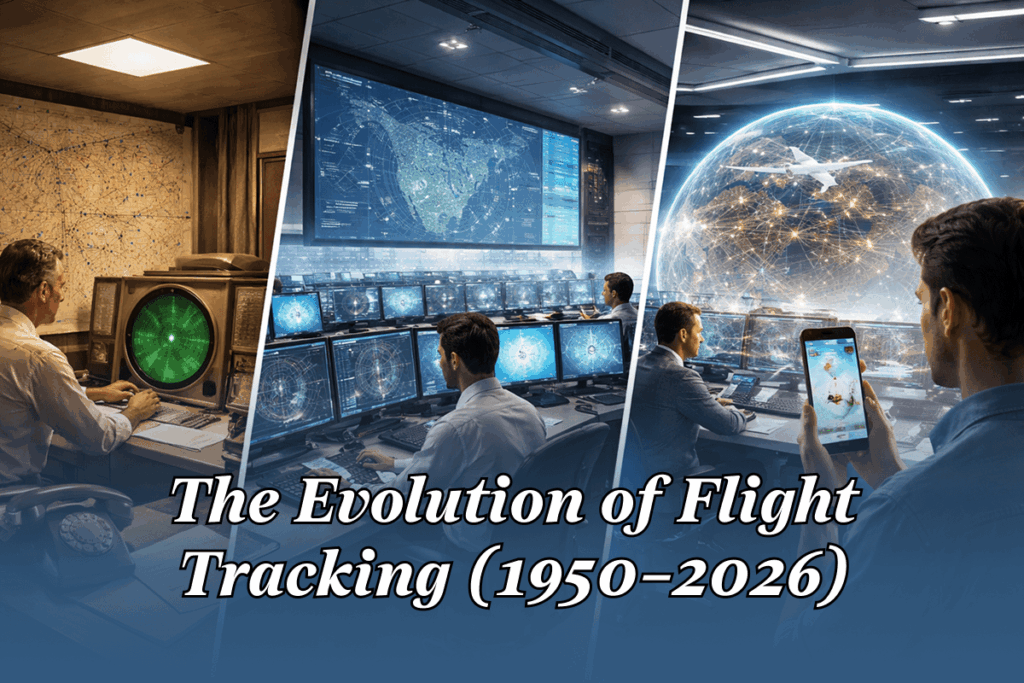The Evolution of Flight Tracking (1950–2026) – 12d technology