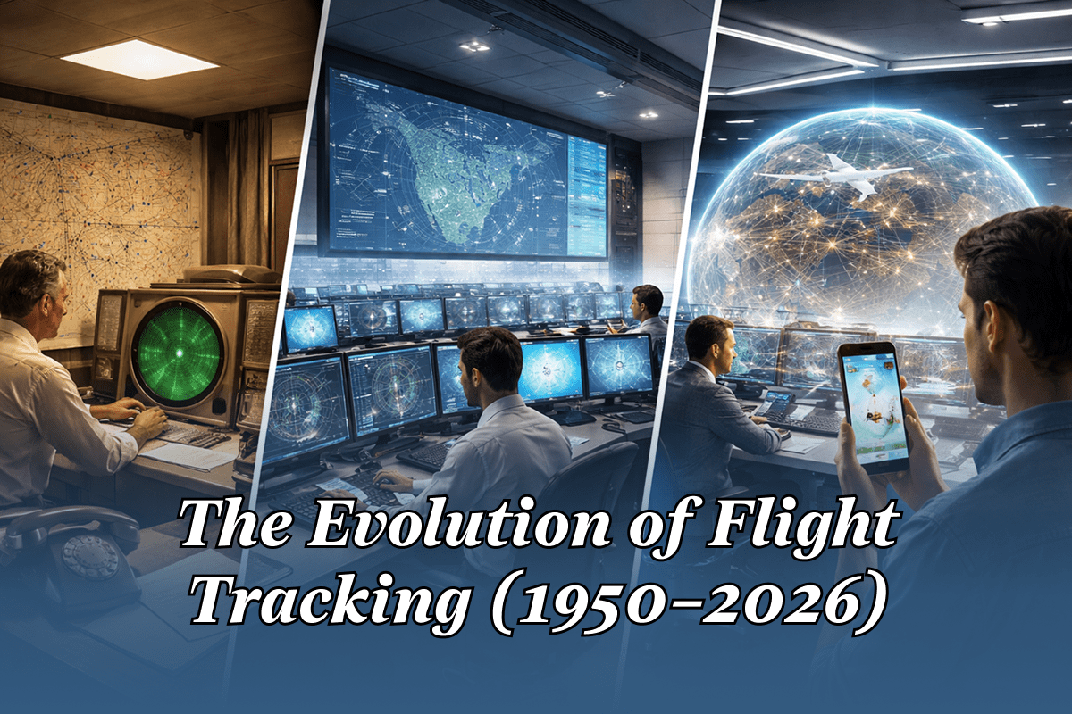 The Evolution of Flight Tracking (1950–2026)