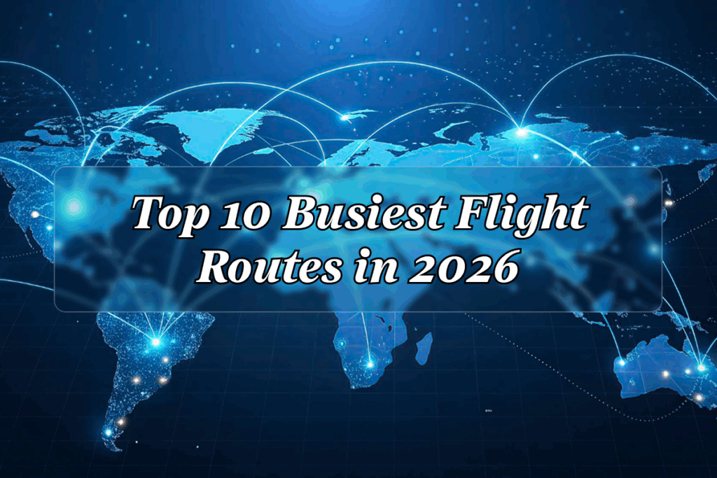 Top 10 Busiest Flight Routes In 2026 12d Technology Top 10 Busiest Flight Routes In 2026 1024x683 