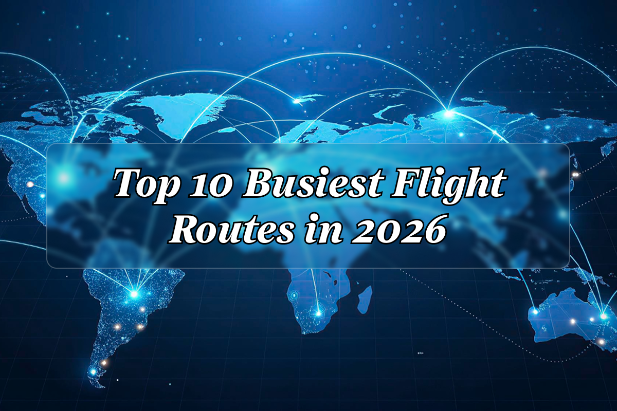 Top 10 Busiest Flight Routes in 2026