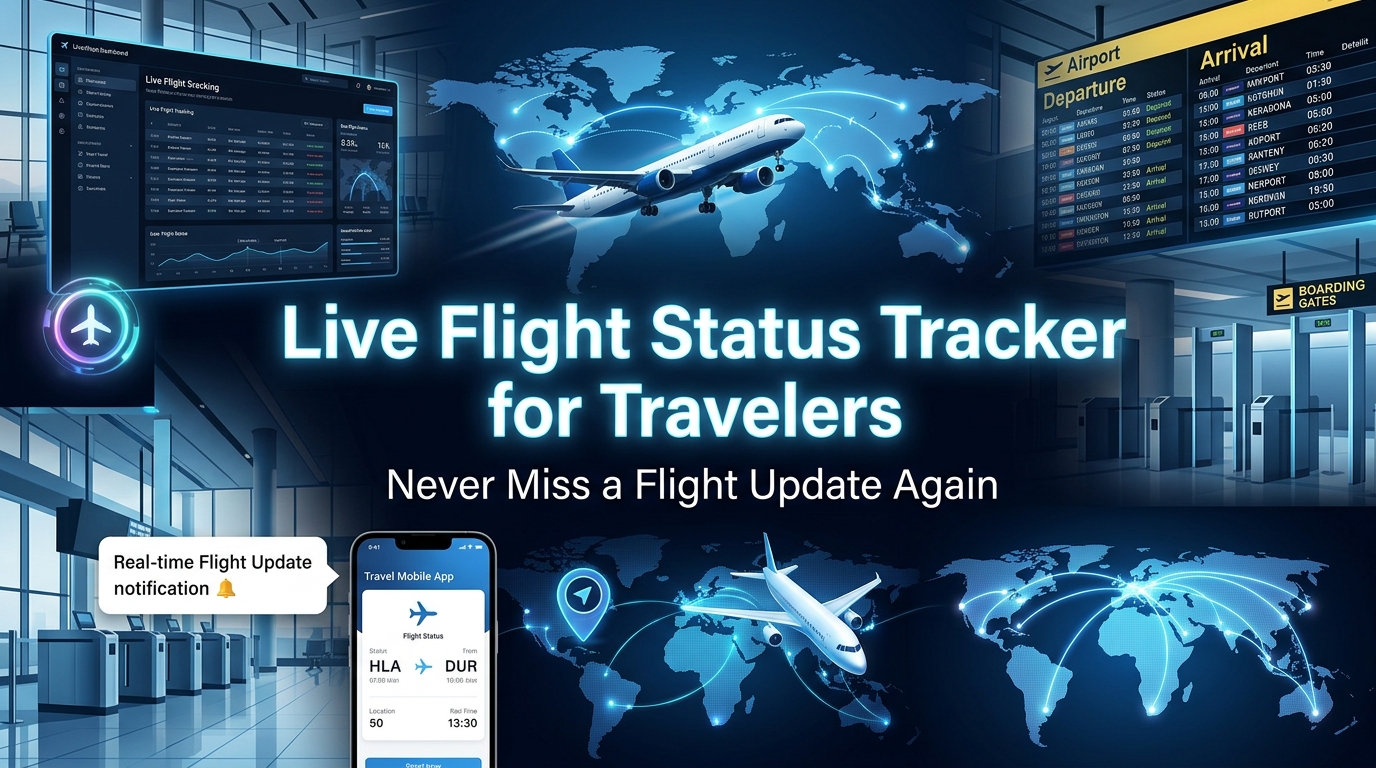 Live Flight Tracker – Real Time Flight Status & Radar Map.