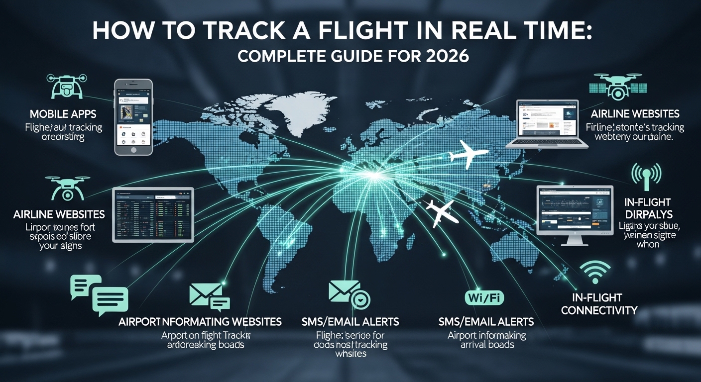 How to Track a Flight in Real Time: Complete Guide for 2026