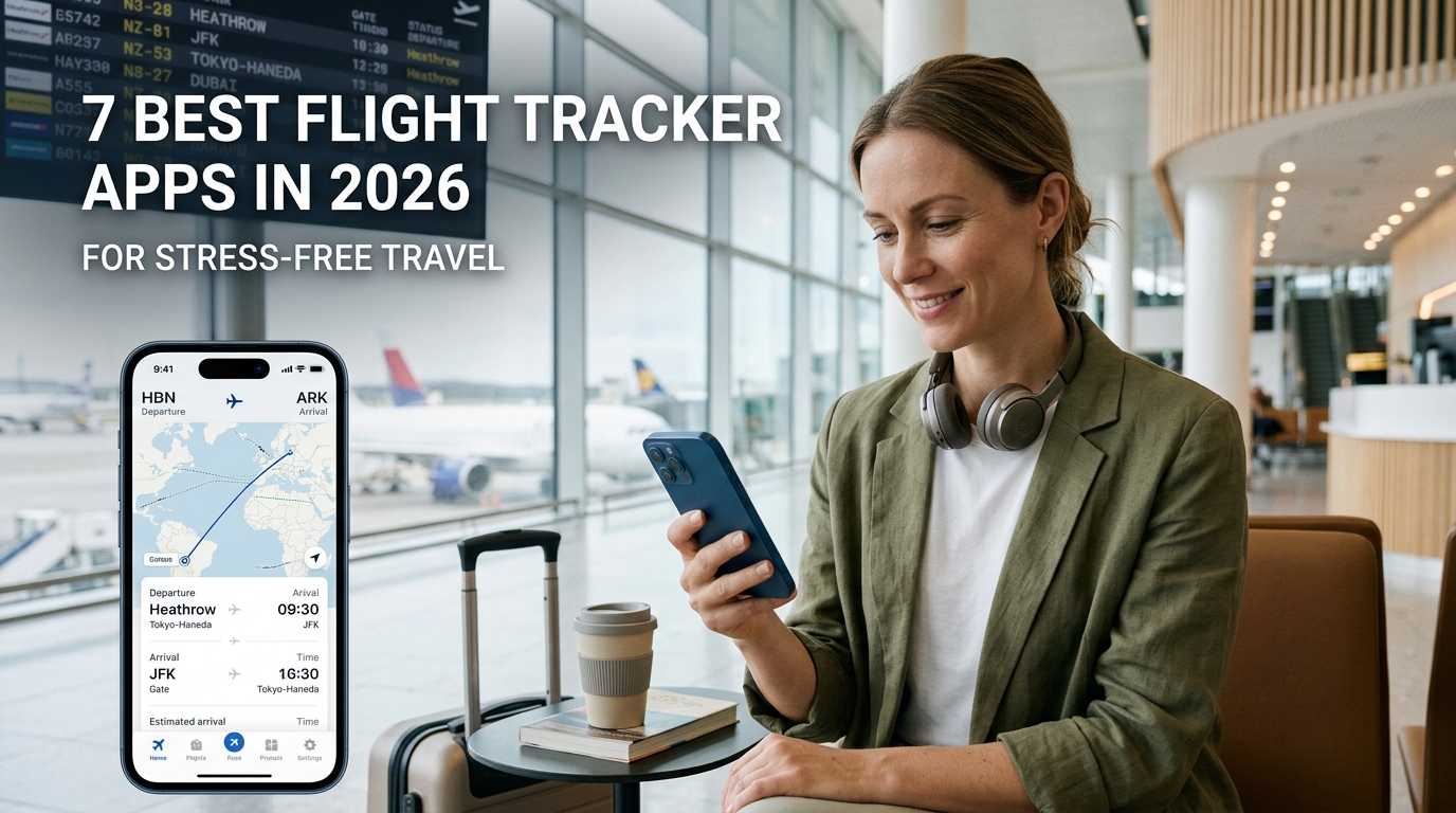 7 Best Flight Tracker Apps in 2026 for Stress-Free Travel