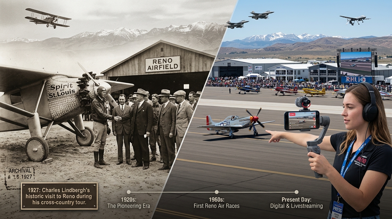 From Lindbergh to Livestream: Nearly a Century of Aviation in Reno